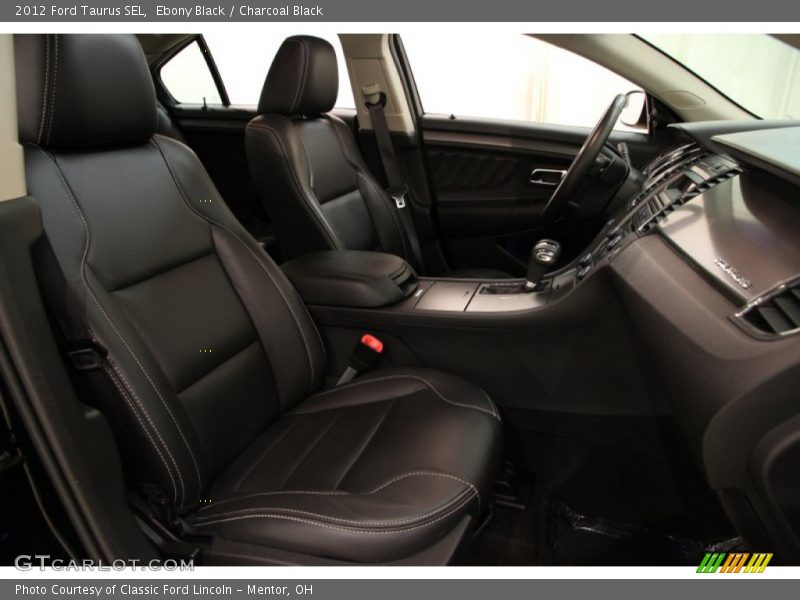 Ebony Black / Charcoal Black 2012 Ford Taurus SEL