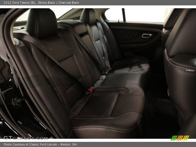 Ebony Black / Charcoal Black 2012 Ford Taurus SEL