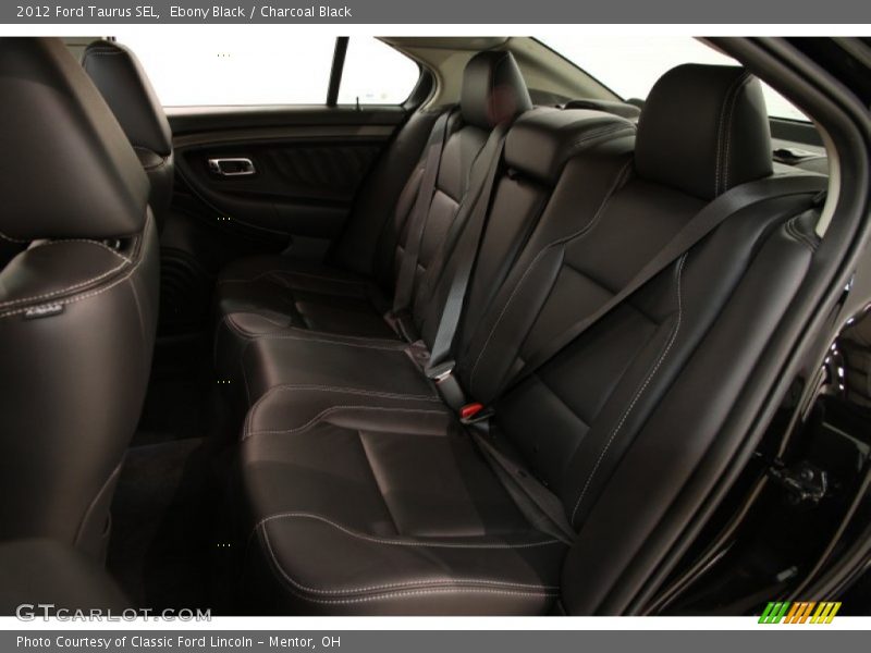 Ebony Black / Charcoal Black 2012 Ford Taurus SEL