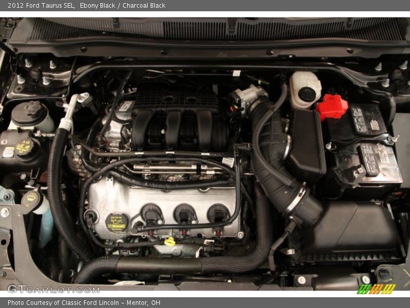 Ebony Black / Charcoal Black 2012 Ford Taurus SEL