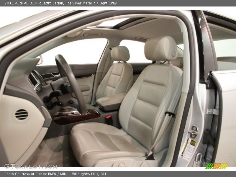  2011 A6 3.0T quattro Sedan Light Gray Interior