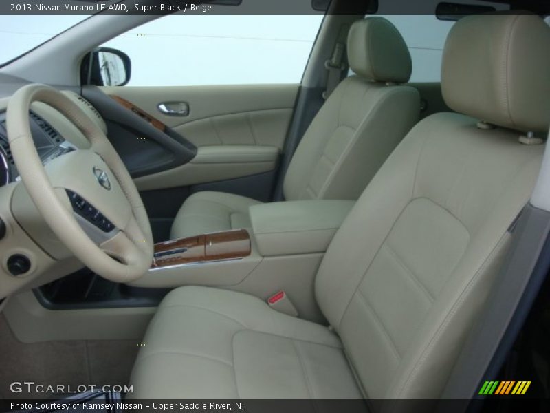Super Black / Beige 2013 Nissan Murano LE AWD