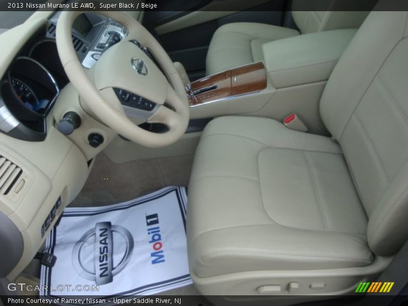 Super Black / Beige 2013 Nissan Murano LE AWD