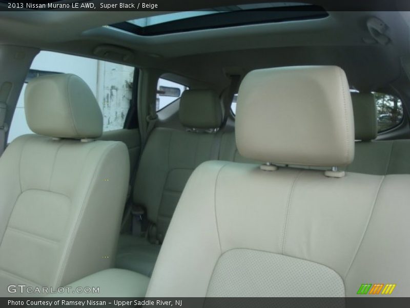 Super Black / Beige 2013 Nissan Murano LE AWD
