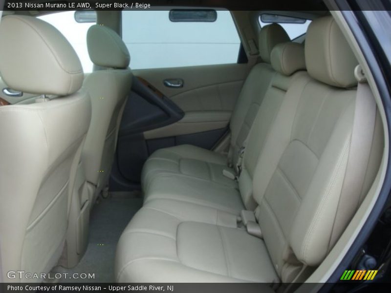 Super Black / Beige 2013 Nissan Murano LE AWD