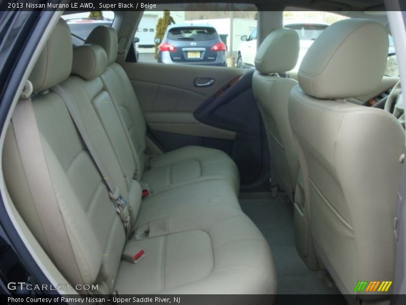 Super Black / Beige 2013 Nissan Murano LE AWD