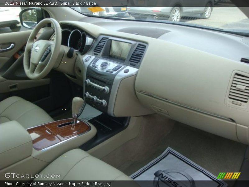 Super Black / Beige 2013 Nissan Murano LE AWD