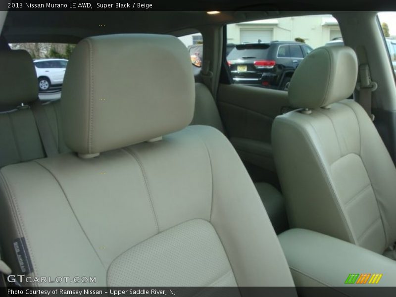 Super Black / Beige 2013 Nissan Murano LE AWD