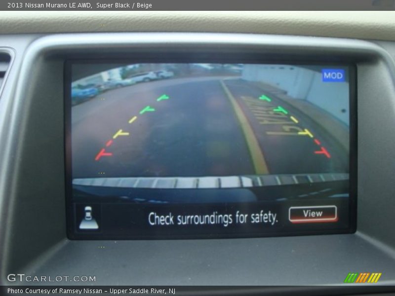 Super Black / Beige 2013 Nissan Murano LE AWD