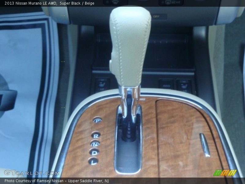 Super Black / Beige 2013 Nissan Murano LE AWD