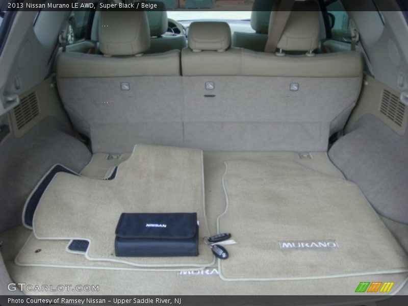 Super Black / Beige 2013 Nissan Murano LE AWD