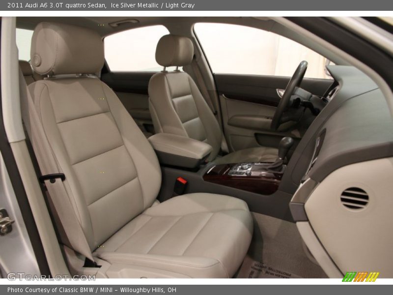 Front Seat of 2011 A6 3.0T quattro Sedan