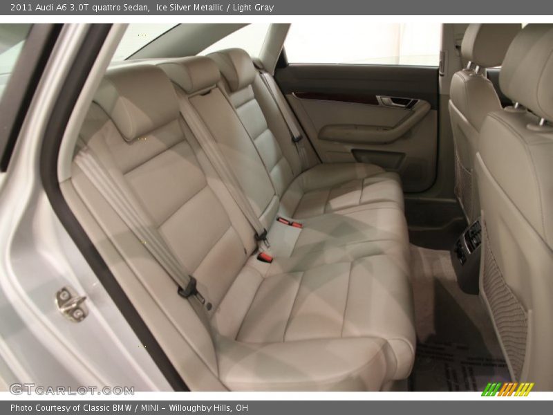 Rear Seat of 2011 A6 3.0T quattro Sedan