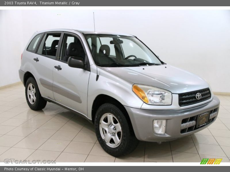 Titanium Metallic / Gray 2003 Toyota RAV4