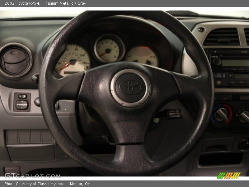 Titanium Metallic / Gray 2003 Toyota RAV4