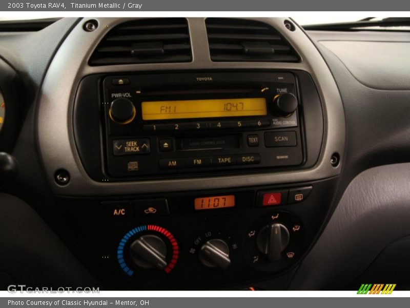 Titanium Metallic / Gray 2003 Toyota RAV4