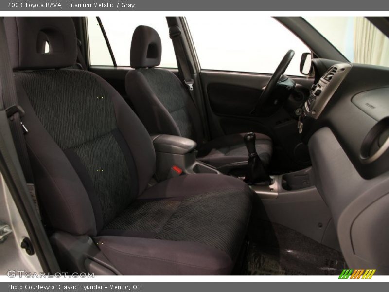 Titanium Metallic / Gray 2003 Toyota RAV4