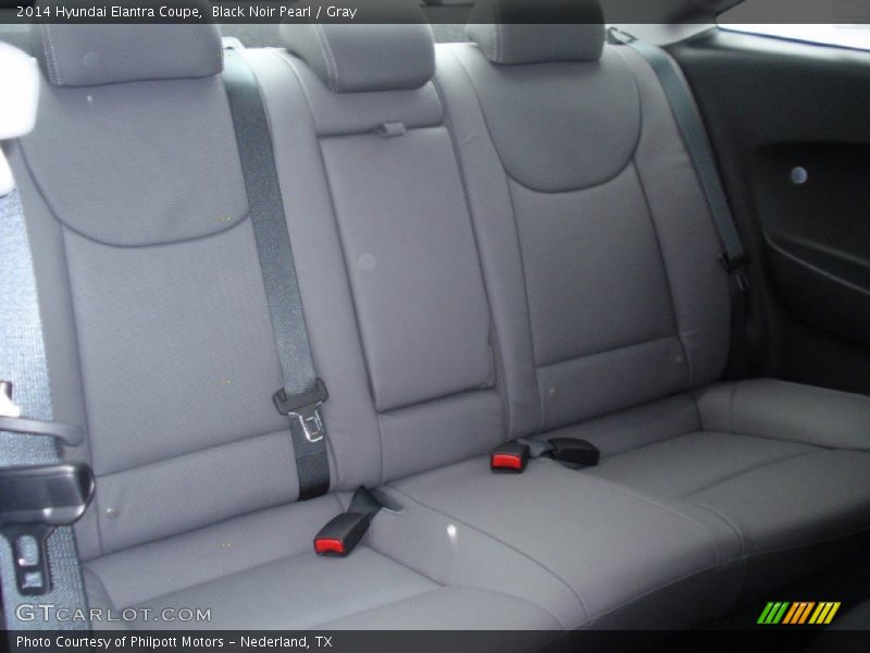 Black Noir Pearl / Gray 2014 Hyundai Elantra Coupe