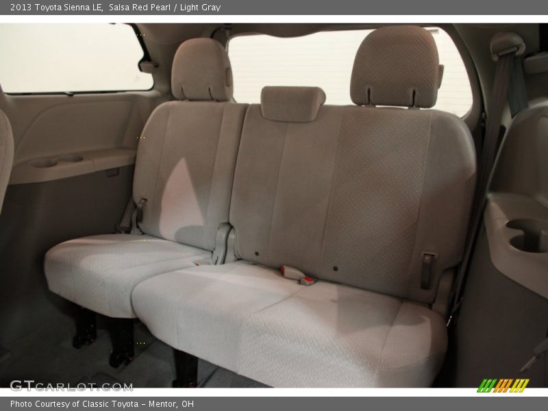 Salsa Red Pearl / Light Gray 2013 Toyota Sienna LE