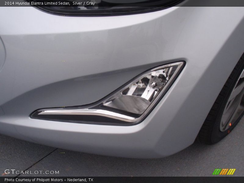 Silver / Gray 2014 Hyundai Elantra Limited Sedan