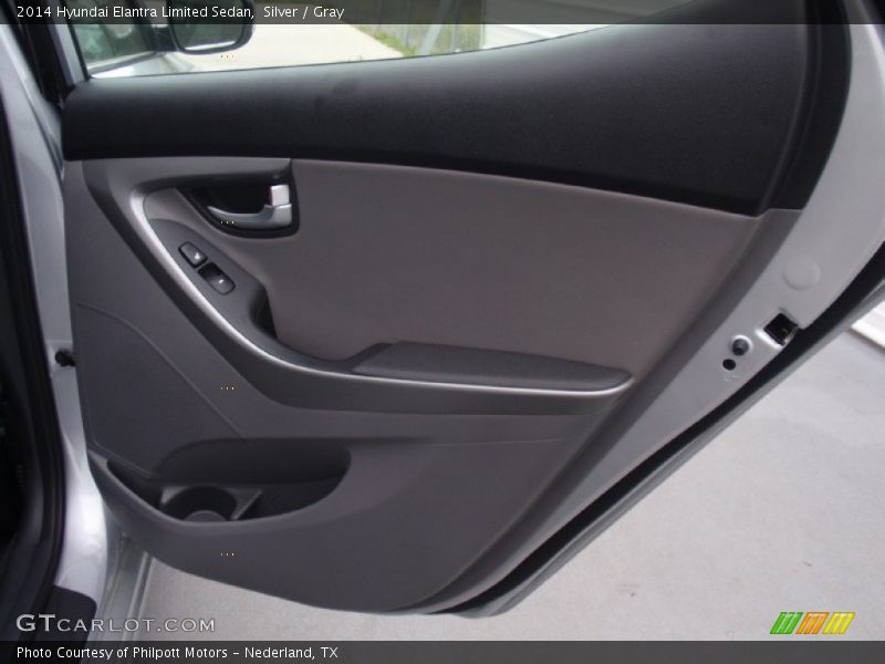 Silver / Gray 2014 Hyundai Elantra Limited Sedan