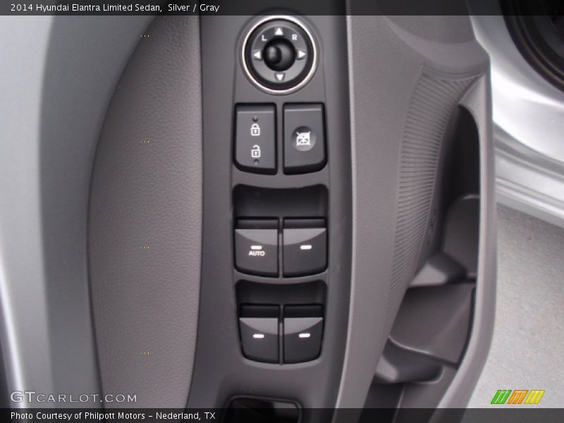Silver / Gray 2014 Hyundai Elantra Limited Sedan