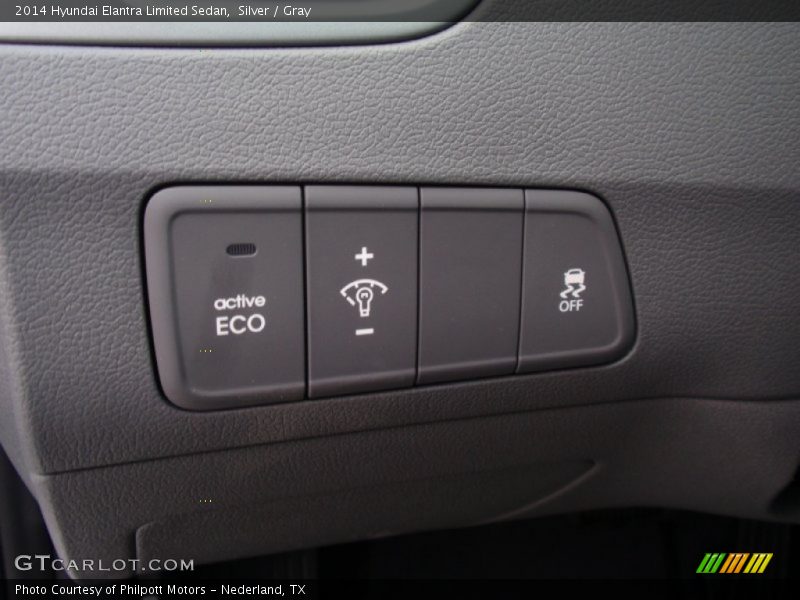 Silver / Gray 2014 Hyundai Elantra Limited Sedan