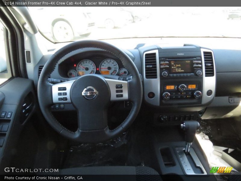 Dashboard of 2014 Frontier Pro-4X Crew Cab 4x4