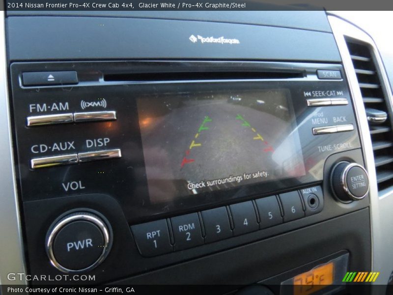 Controls of 2014 Frontier Pro-4X Crew Cab 4x4