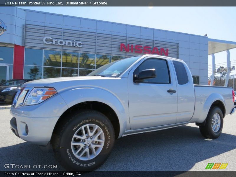 Brilliant Silver / Graphite 2014 Nissan Frontier SV King Cab