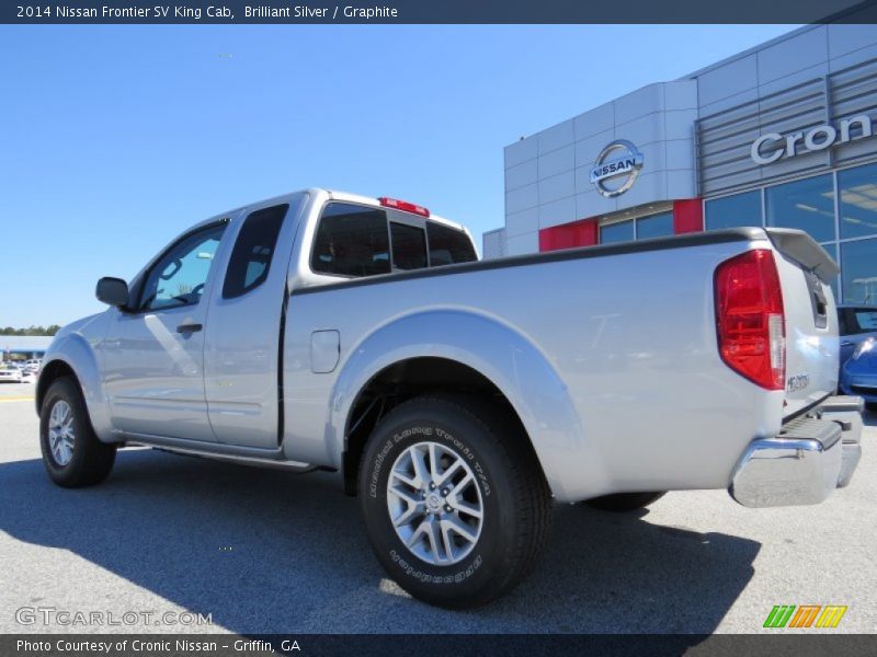 Brilliant Silver / Graphite 2014 Nissan Frontier SV King Cab