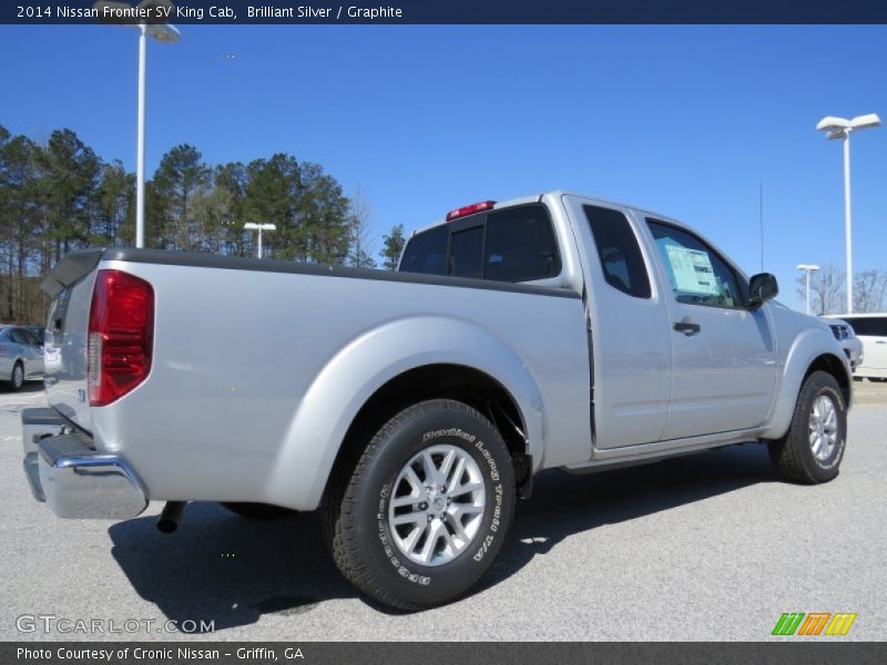 Brilliant Silver / Graphite 2014 Nissan Frontier SV King Cab