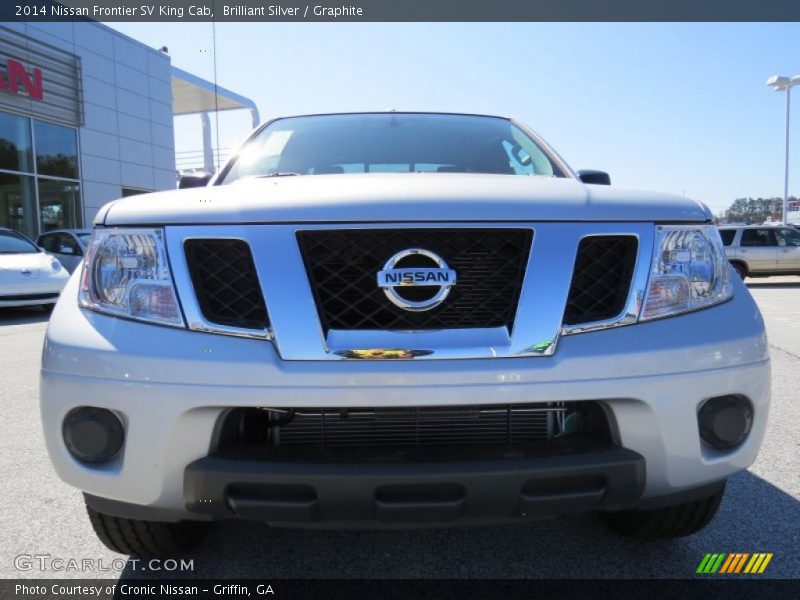 Brilliant Silver / Graphite 2014 Nissan Frontier SV King Cab