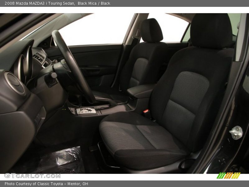 Black Mica / Black 2008 Mazda MAZDA3 i Touring Sedan