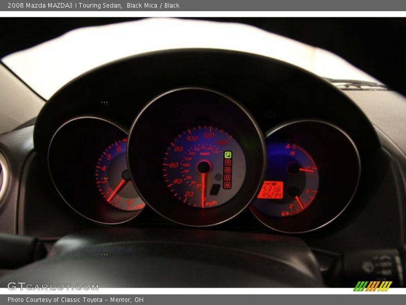 2008 MAZDA3 i Touring Sedan i Touring Sedan Gauges