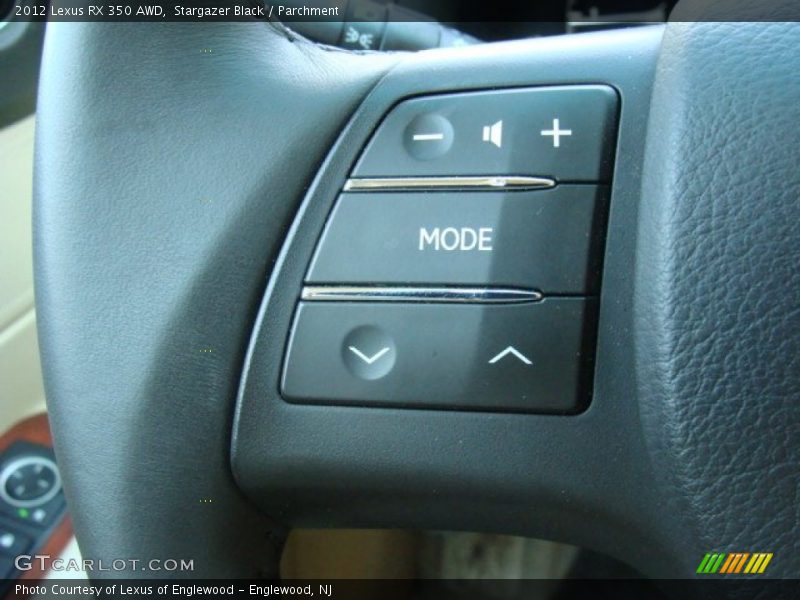 Stargazer Black / Parchment 2012 Lexus RX 350 AWD
