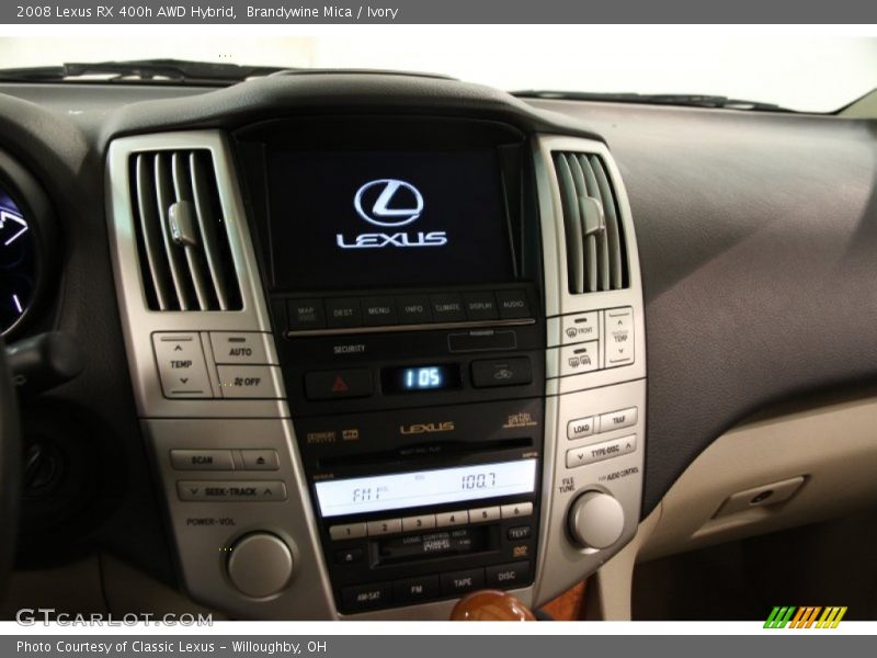 Brandywine Mica / Ivory 2008 Lexus RX 400h AWD Hybrid