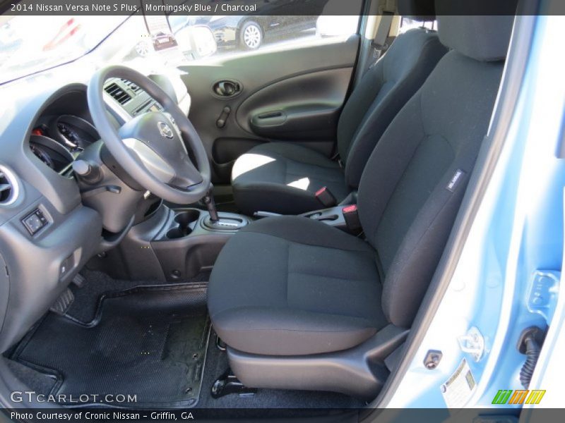  2014 Versa Note S Plus Charcoal Interior