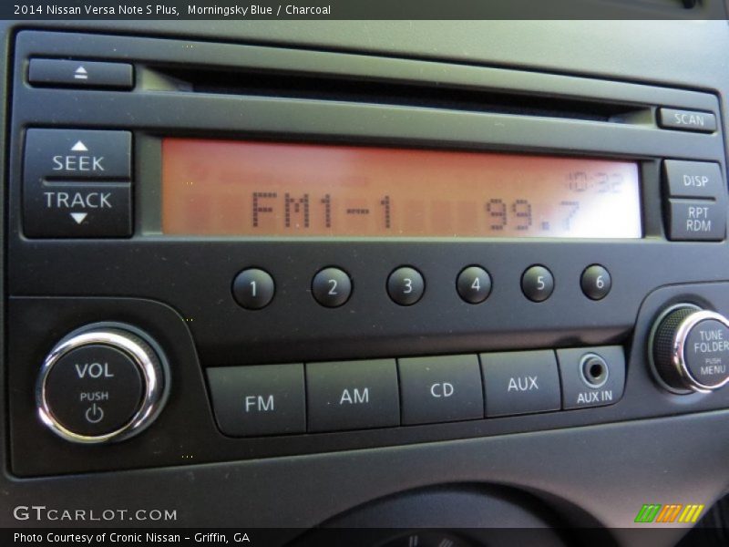 Controls of 2014 Versa Note S Plus