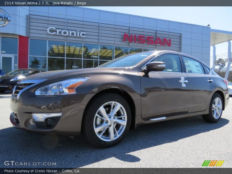 Java Metallic / Beige 2014 Nissan Altima 2.5 SL