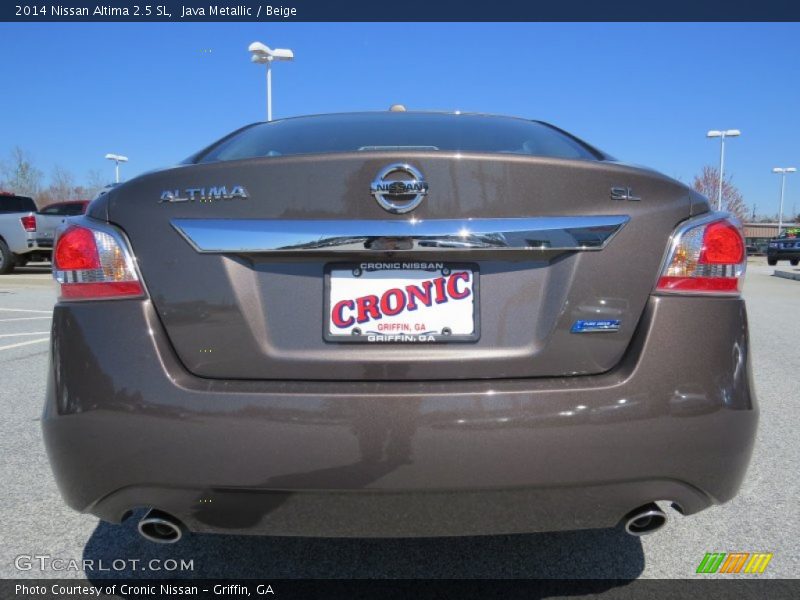 Java Metallic / Beige 2014 Nissan Altima 2.5 SL