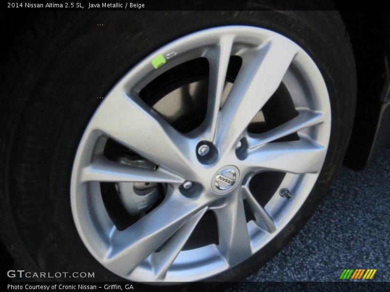 Java Metallic / Beige 2014 Nissan Altima 2.5 SL