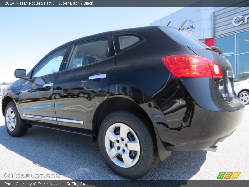 Super Black / Black 2014 Nissan Rogue Select S