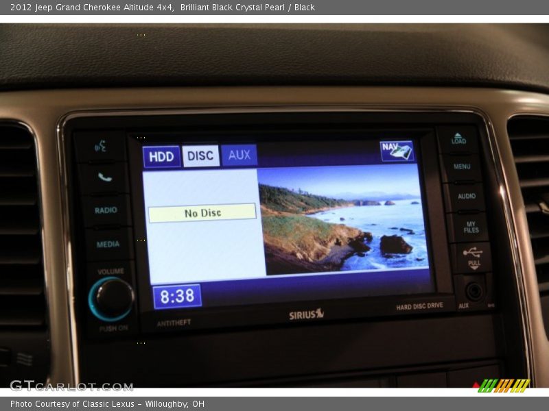 Brilliant Black Crystal Pearl / Black 2012 Jeep Grand Cherokee Altitude 4x4
