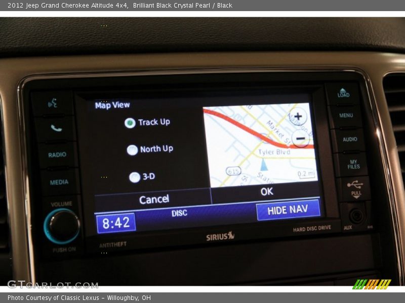 Brilliant Black Crystal Pearl / Black 2012 Jeep Grand Cherokee Altitude 4x4