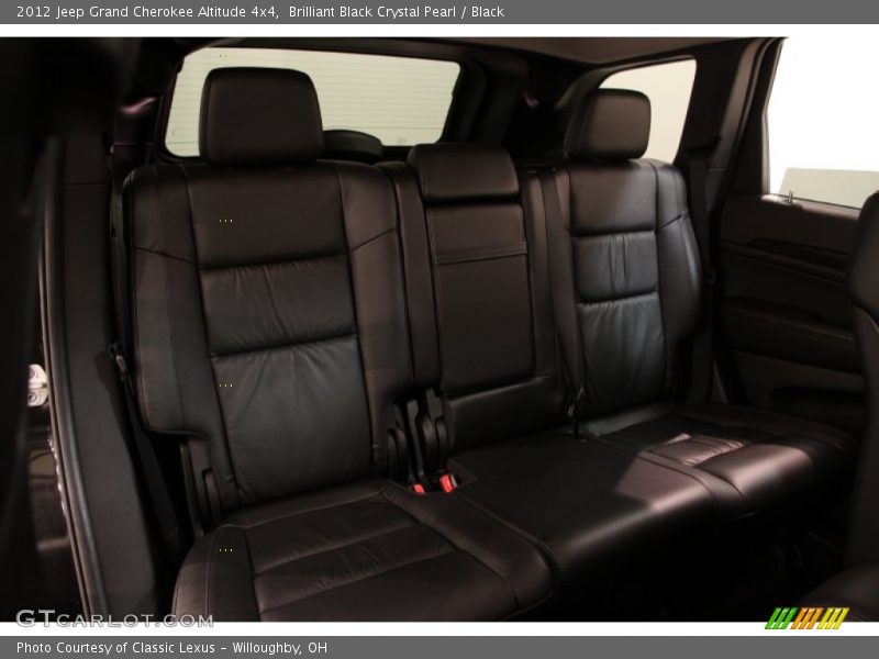 Brilliant Black Crystal Pearl / Black 2012 Jeep Grand Cherokee Altitude 4x4