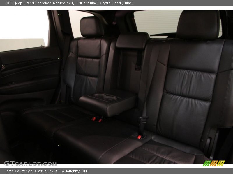 Brilliant Black Crystal Pearl / Black 2012 Jeep Grand Cherokee Altitude 4x4