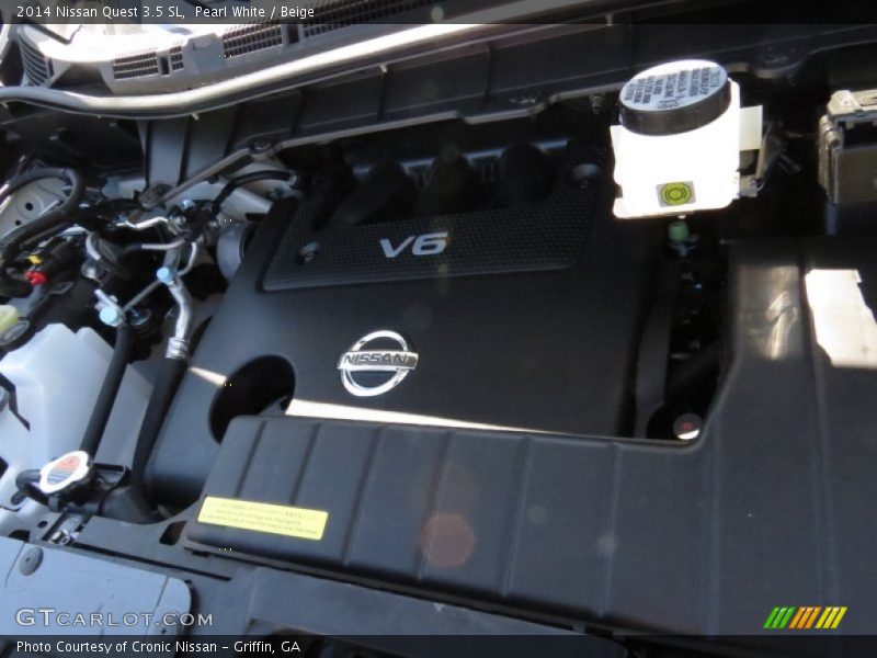  2014 Quest 3.5 SL Engine - 3.5 Liter DOHC 24-Vlave CVTCS V6
