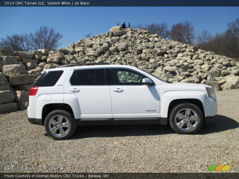 Summit White / Jet Black 2014 GMC Terrain SLE