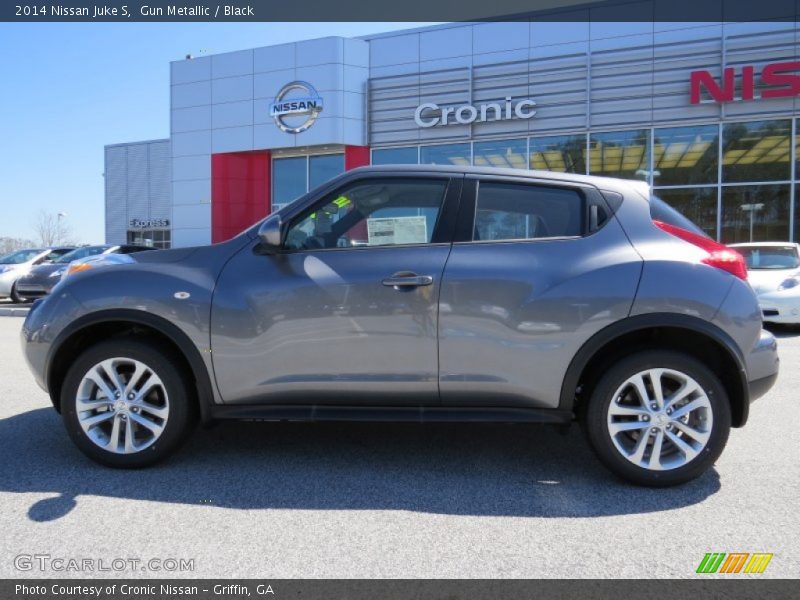 Gun Metallic / Black 2014 Nissan Juke S